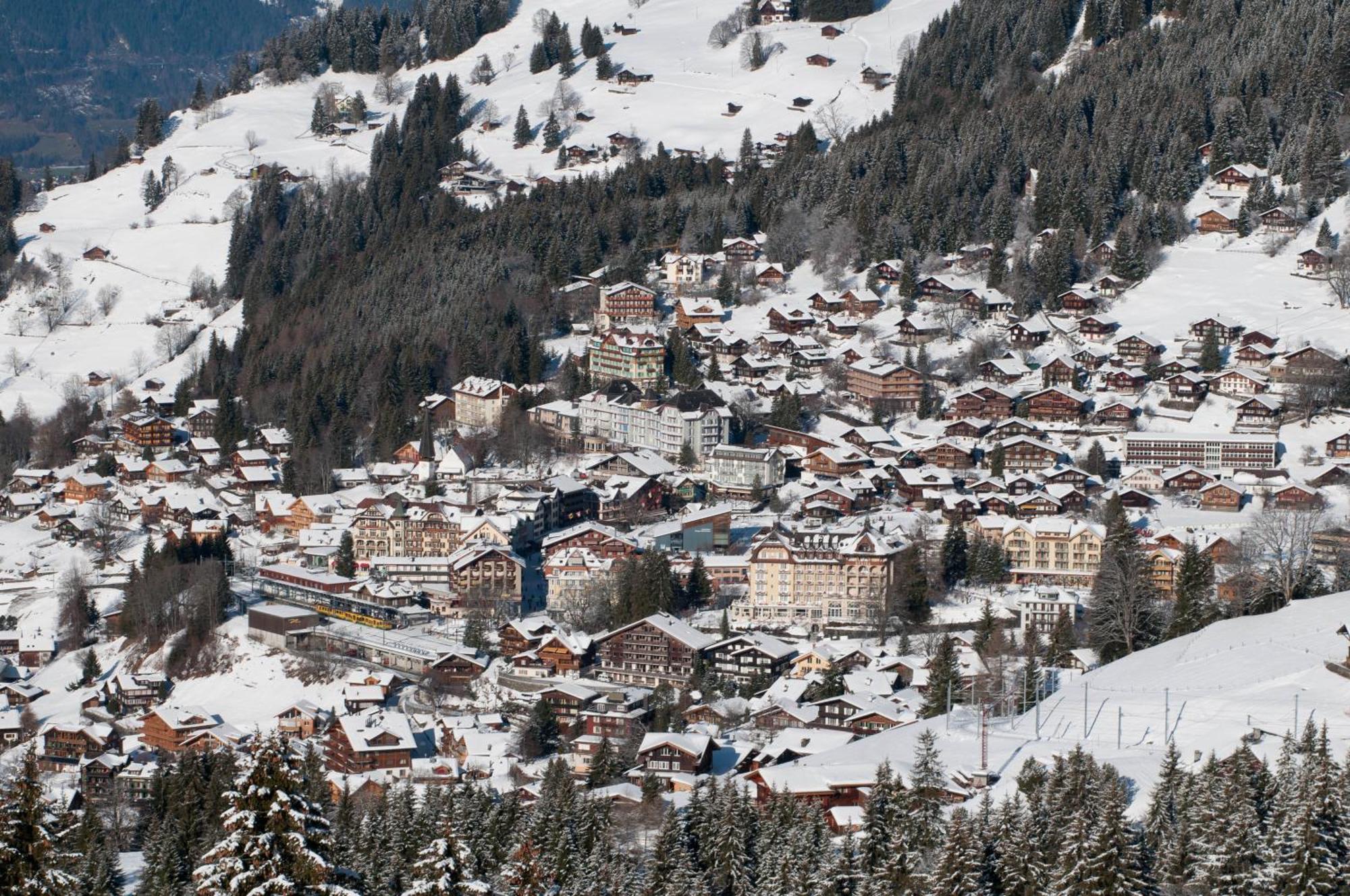 Hotel Edelweiss Венген Экстерьер фото